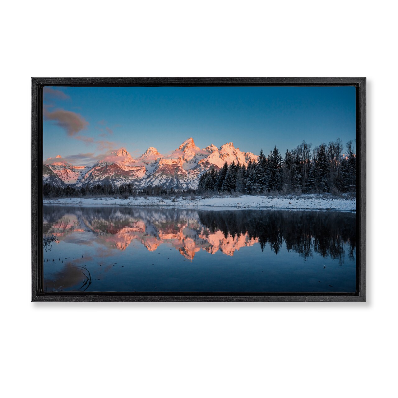 Stupell Industries Grand Morning View Floating Frame, design by Jared Kreiss